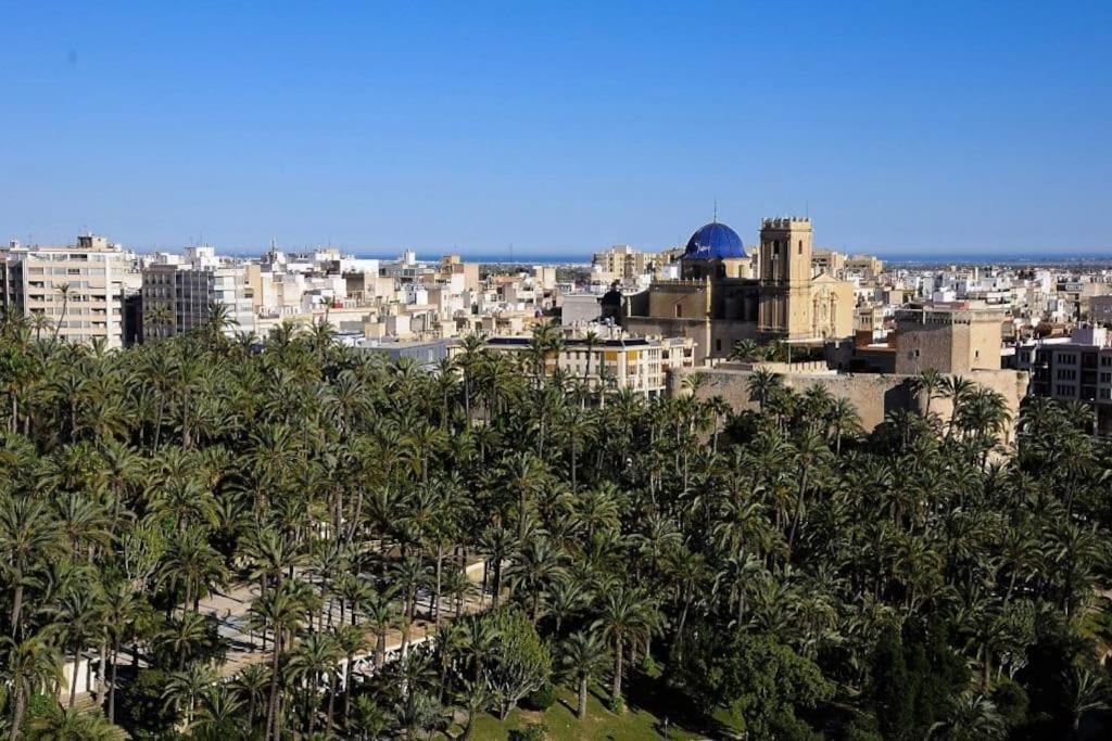 Apartamento En El Centro De Elche Con Terraza La Alborada Buitenkant foto