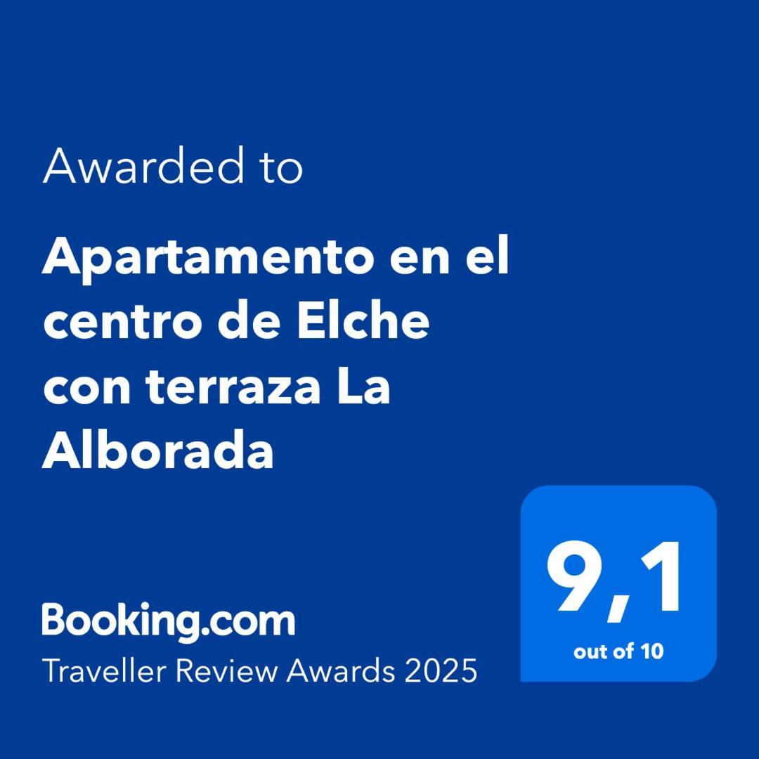 Apartamento En El Centro De Elche Con Terraza La Alborada Buitenkant foto